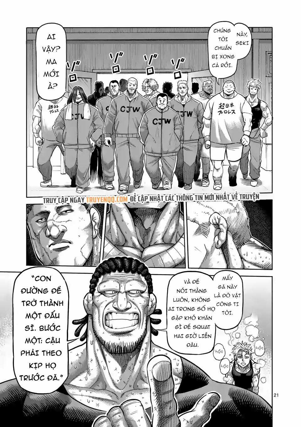 Kengan Ashura Phần 2 Chapter 12 trang 21