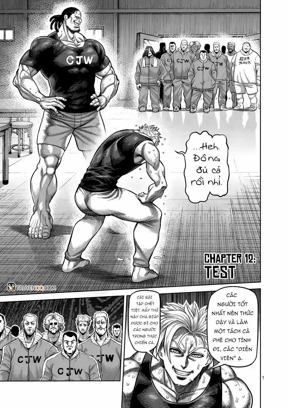Kengan Ashura Phần 2 Chapter 13 trang 2