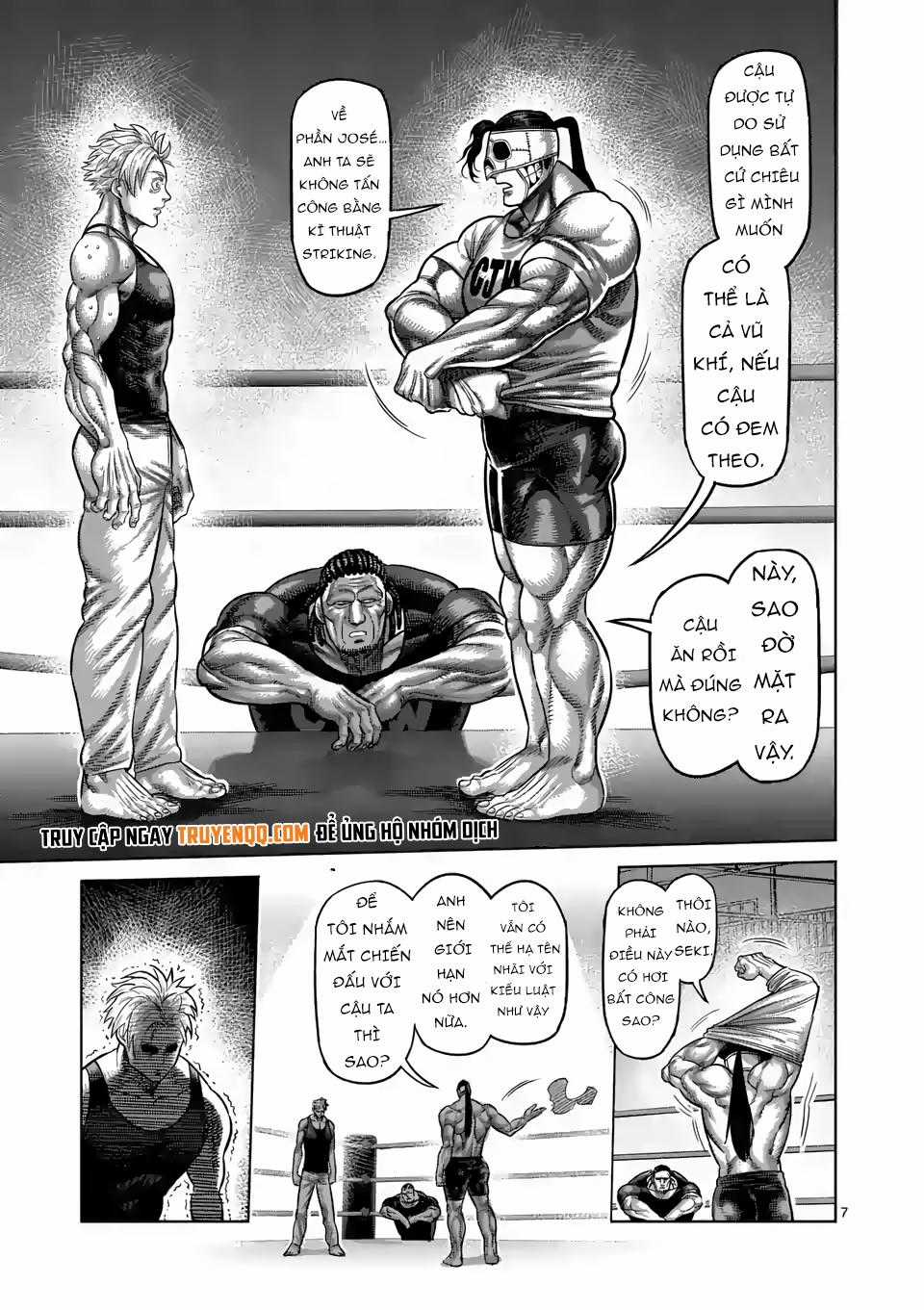 Kengan Ashura Phần 2 Chapter 13 trang 8