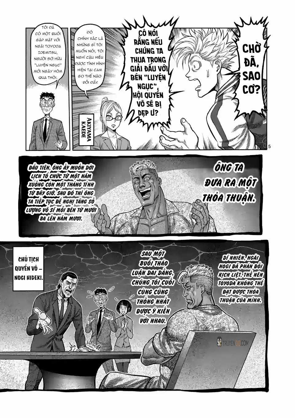 Kengan Ashura Phần 2 Chapter 14 trang 6