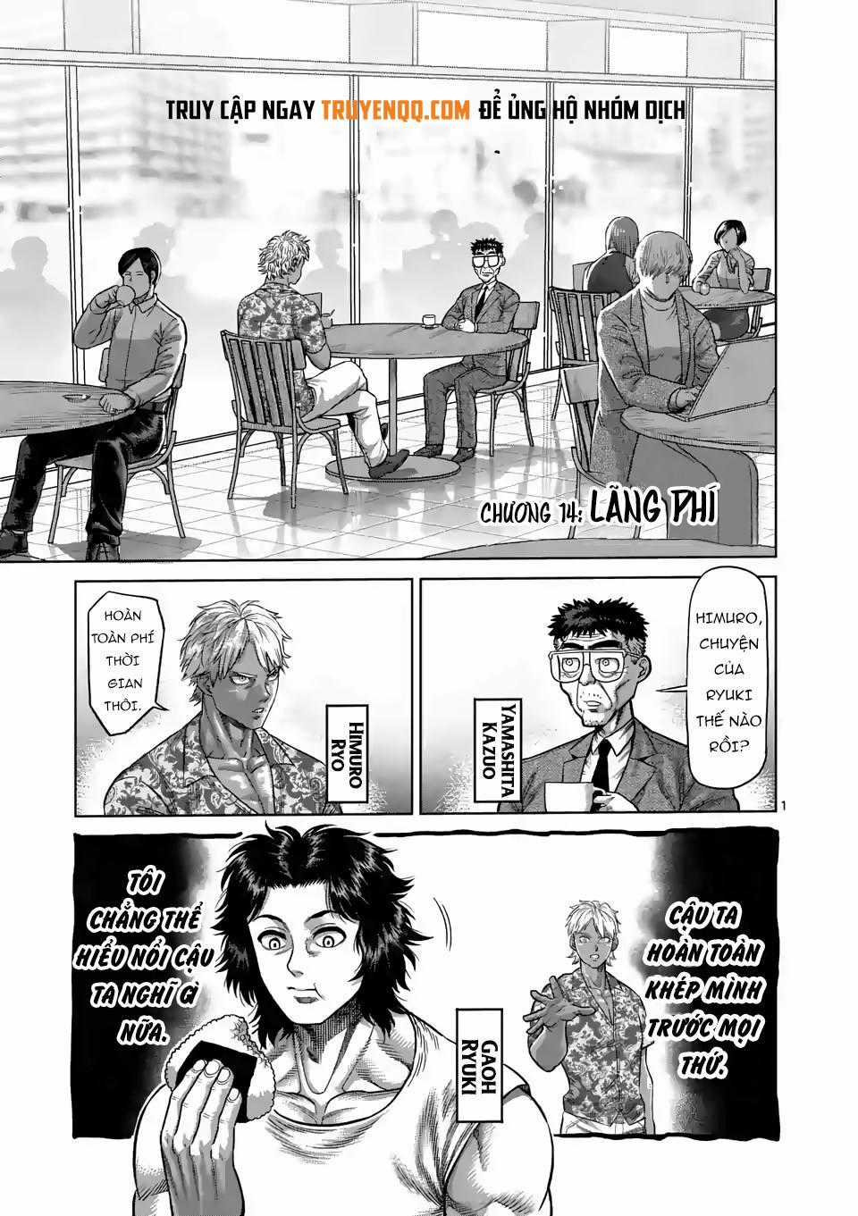Kengan Ashura Phần 2 Chapter 15 trang 1