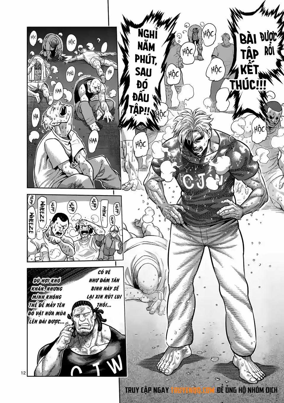 Kengan Ashura Phần 2 Chapter 15 trang 12