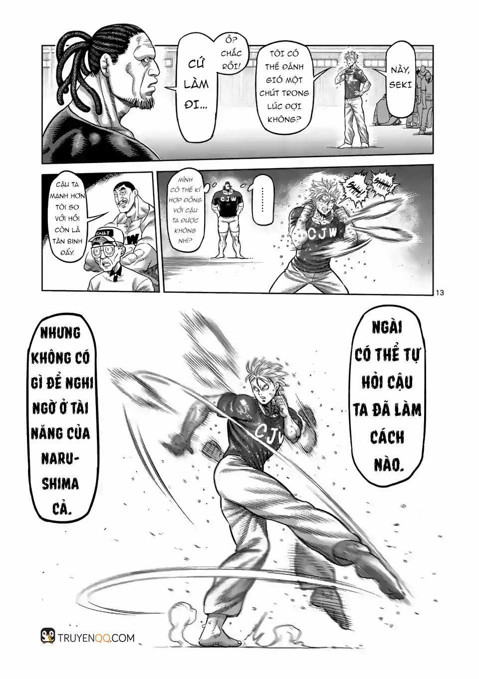 Kengan Ashura Phần 2 Chapter 15 trang 13