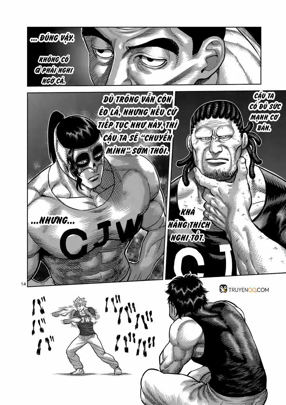 Kengan Ashura Phần 2 Chapter 15 trang 14