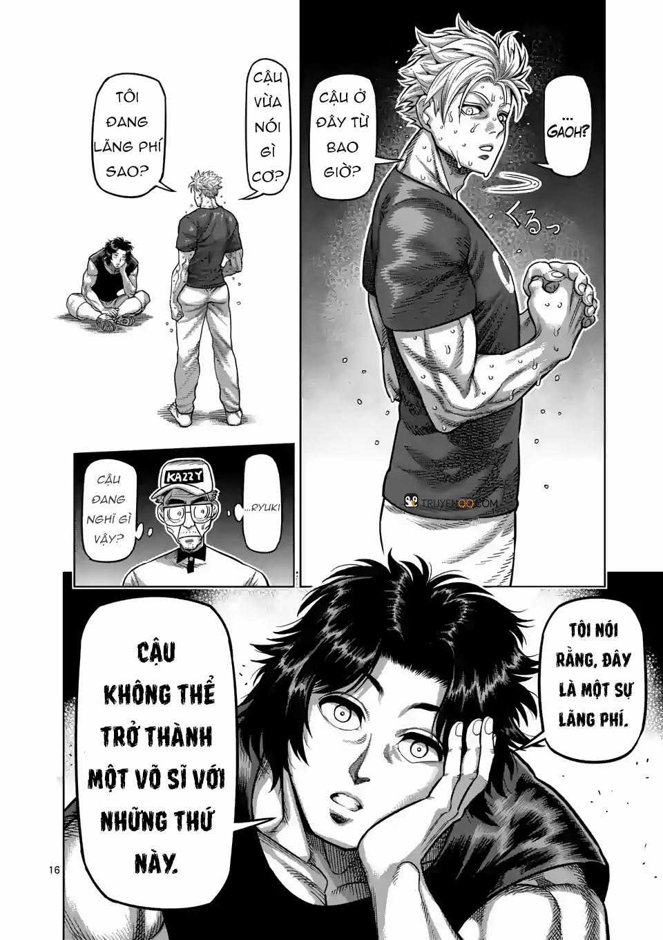 Kengan Ashura Phần 2 Chapter 15 trang 16