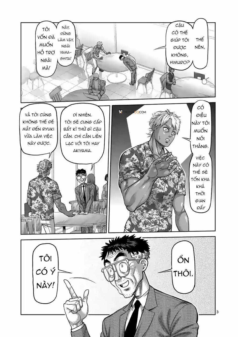 Kengan Ashura Phần 2 Chapter 15 trang 3