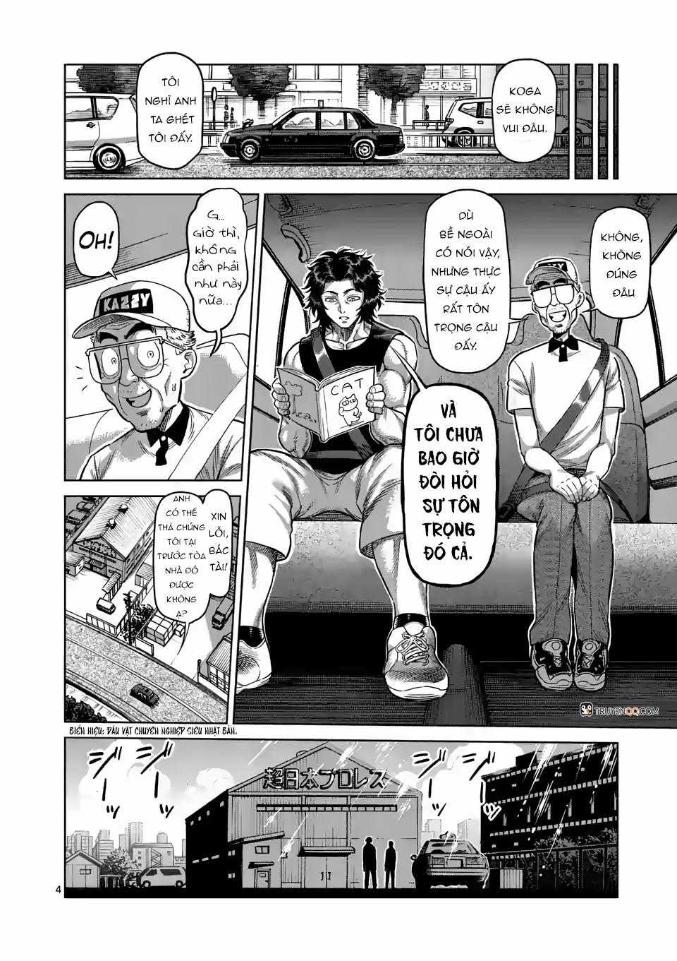 Kengan Ashura Phần 2 Chapter 15 trang 4