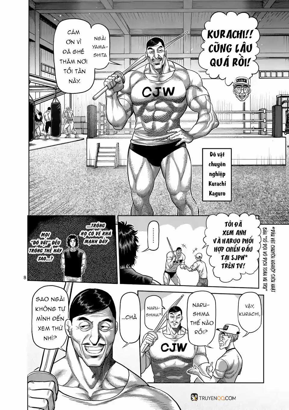 Kengan Ashura Phần 2 Chapter 15 trang 8