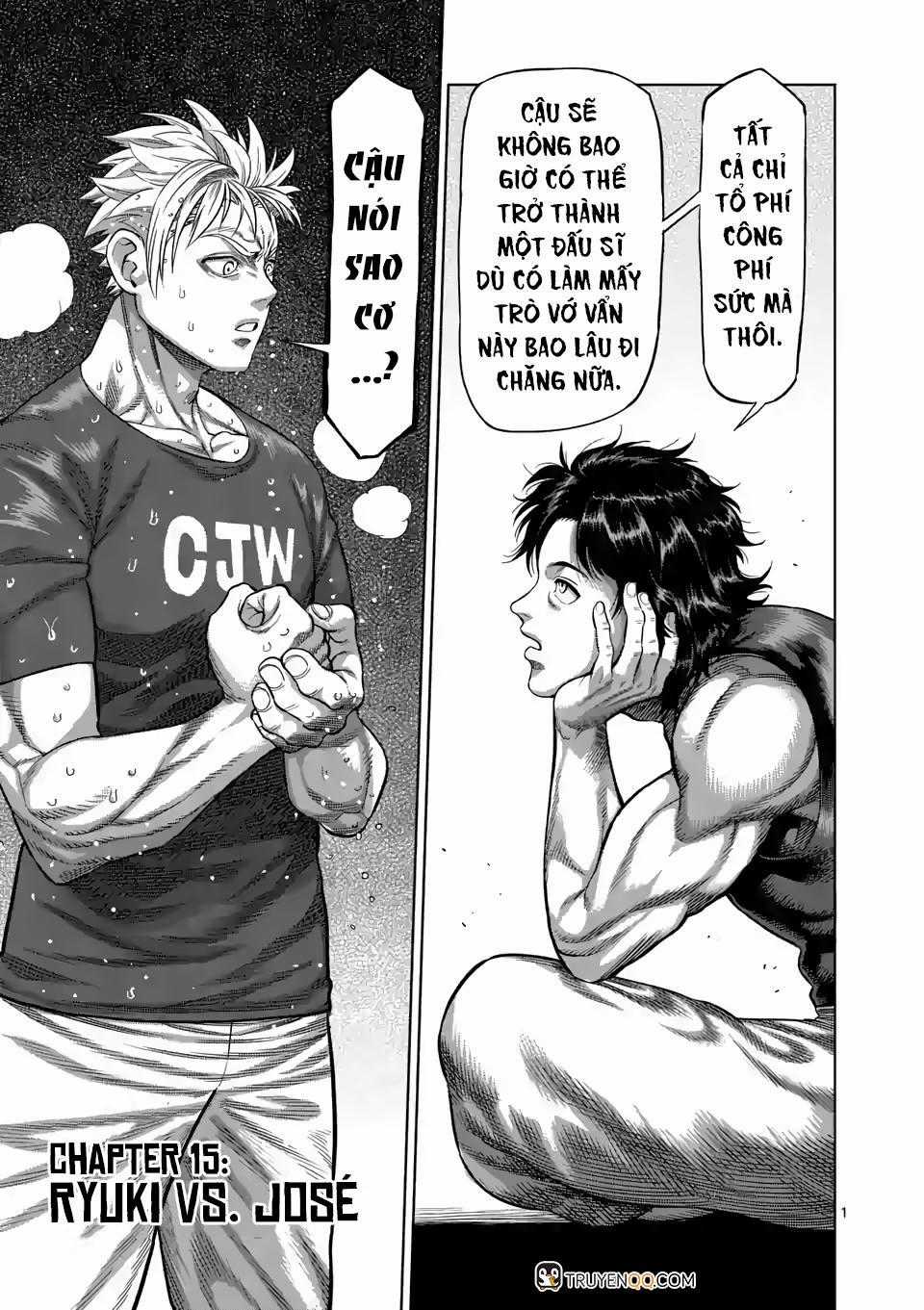Kengan Ashura Phần 2 Chapter 16 trang 1