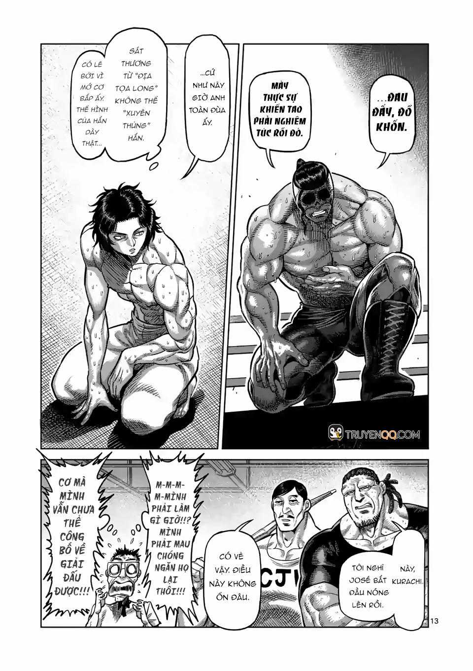 Kengan Ashura Phần 2 Chapter 16 trang 13