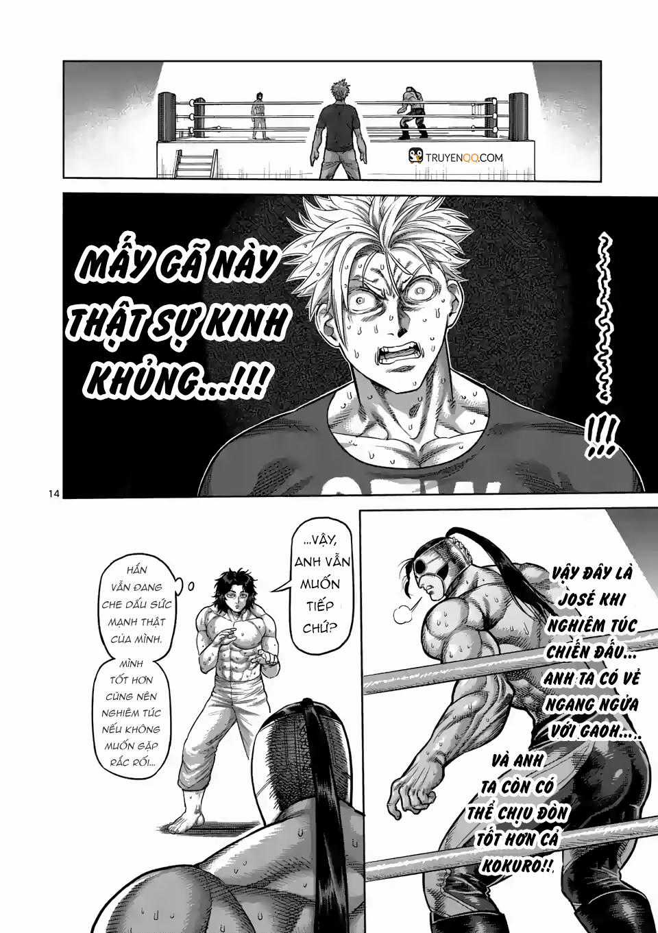 Kengan Ashura Phần 2 Chapter 16 trang 14