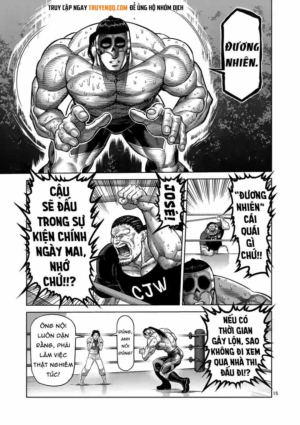 Kengan Ashura Phần 2 Chapter 16 trang 15