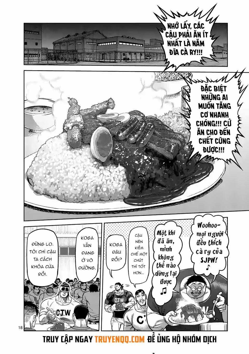 Kengan Ashura Phần 2 Chapter 16 trang 18