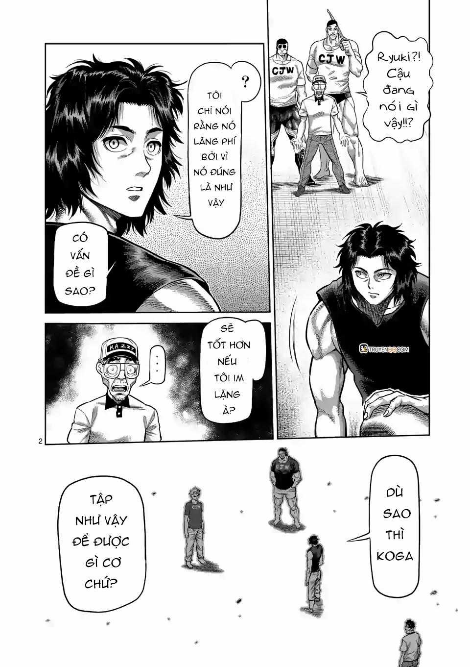 Kengan Ashura Phần 2 Chapter 16 trang 2