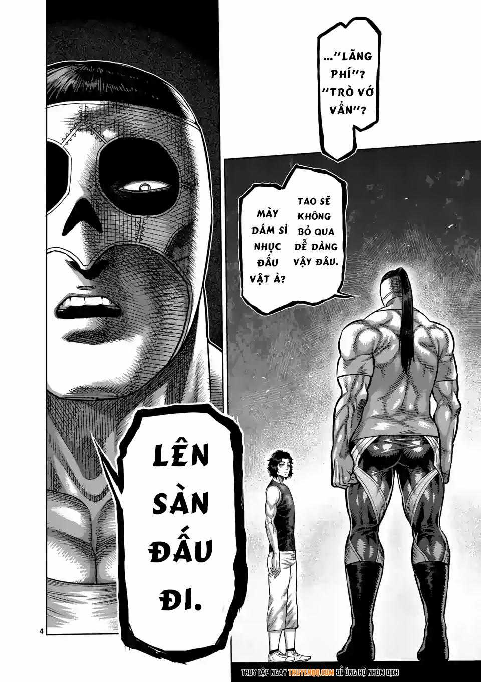 Kengan Ashura Phần 2 Chapter 16 trang 4