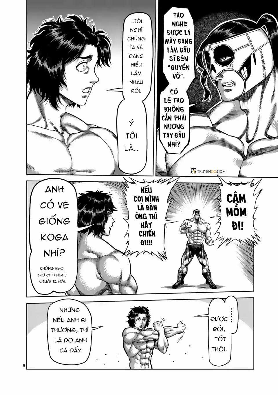 Kengan Ashura Phần 2 Chapter 16 trang 6