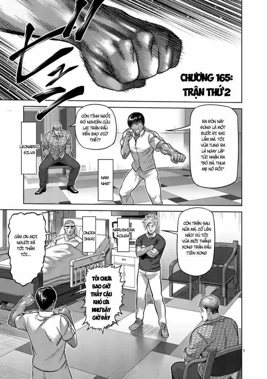 Kengan Ashura Phần 2 Chapter 165 trang 1