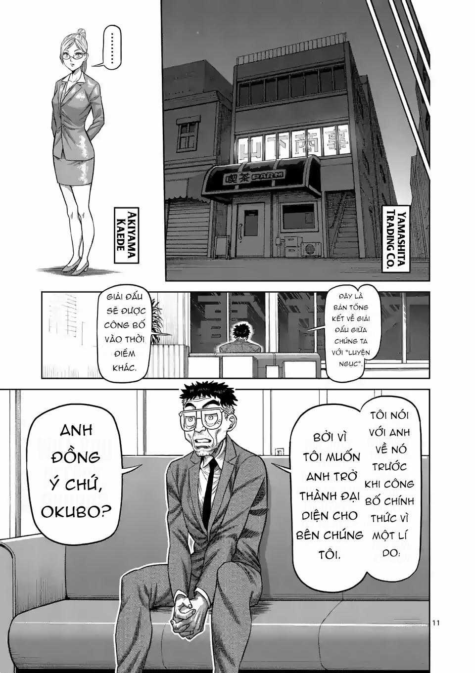 Kengan Ashura Phần 2 Chapter 17 trang 12