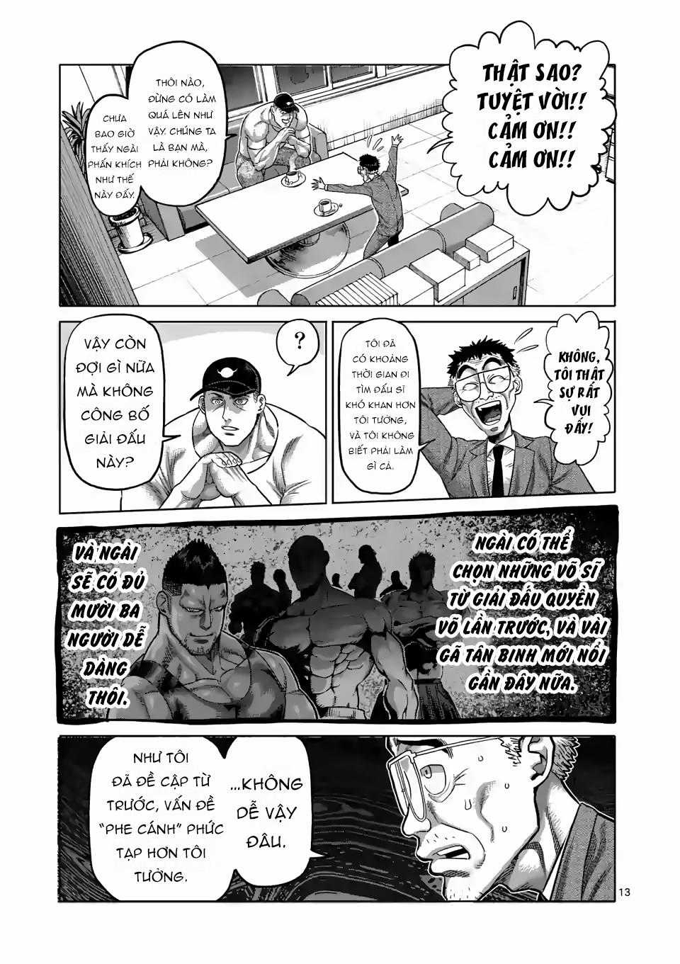 Kengan Ashura Phần 2 Chapter 17 trang 14