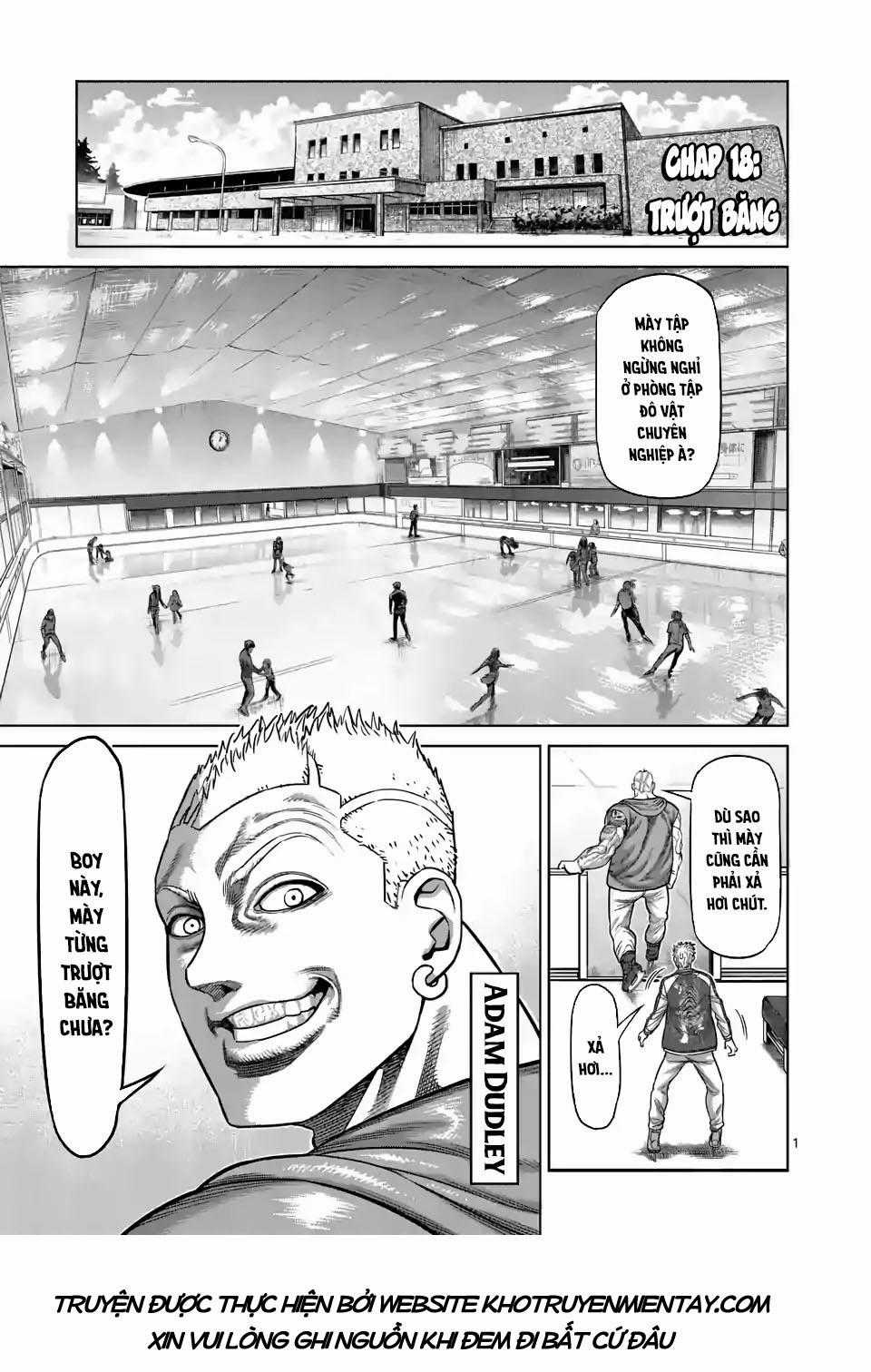 Kengan Ashura Phần 2 Chapter 18 trang 1