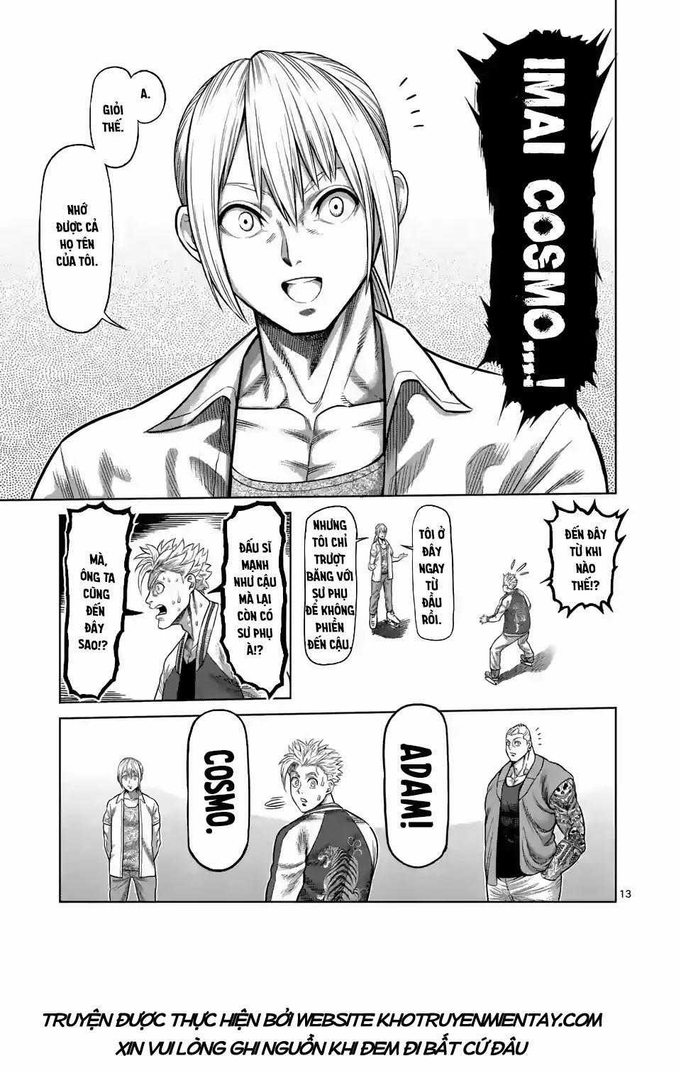 Kengan Ashura Phần 2 Chapter 18 trang 13