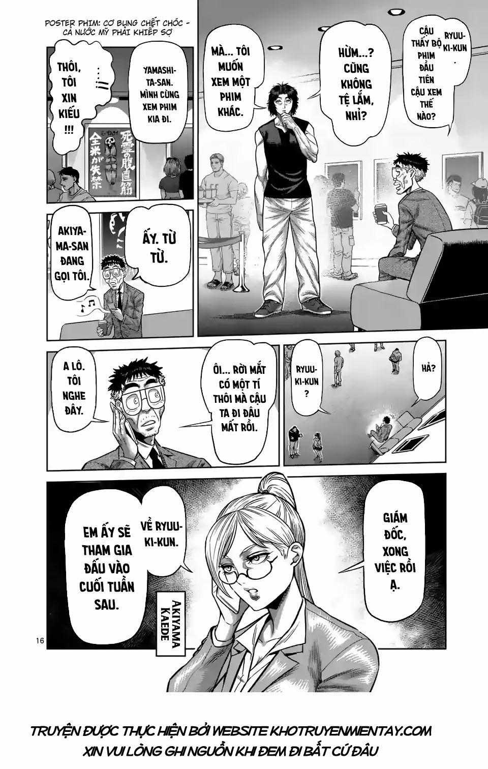 Kengan Ashura Phần 2 Chapter 18 trang 16