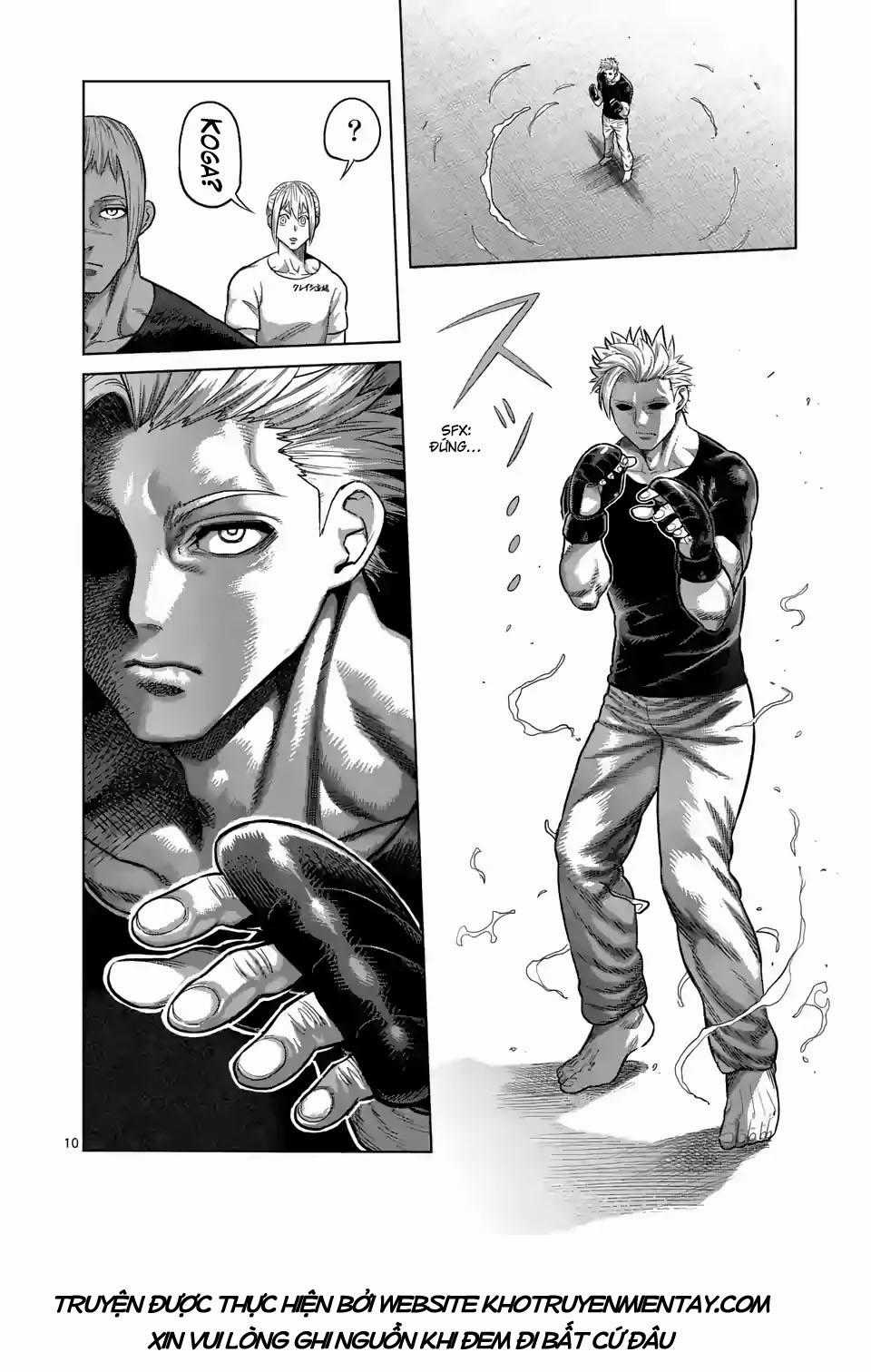 Kengan Ashura Phần 2 Chapter 19 trang 10