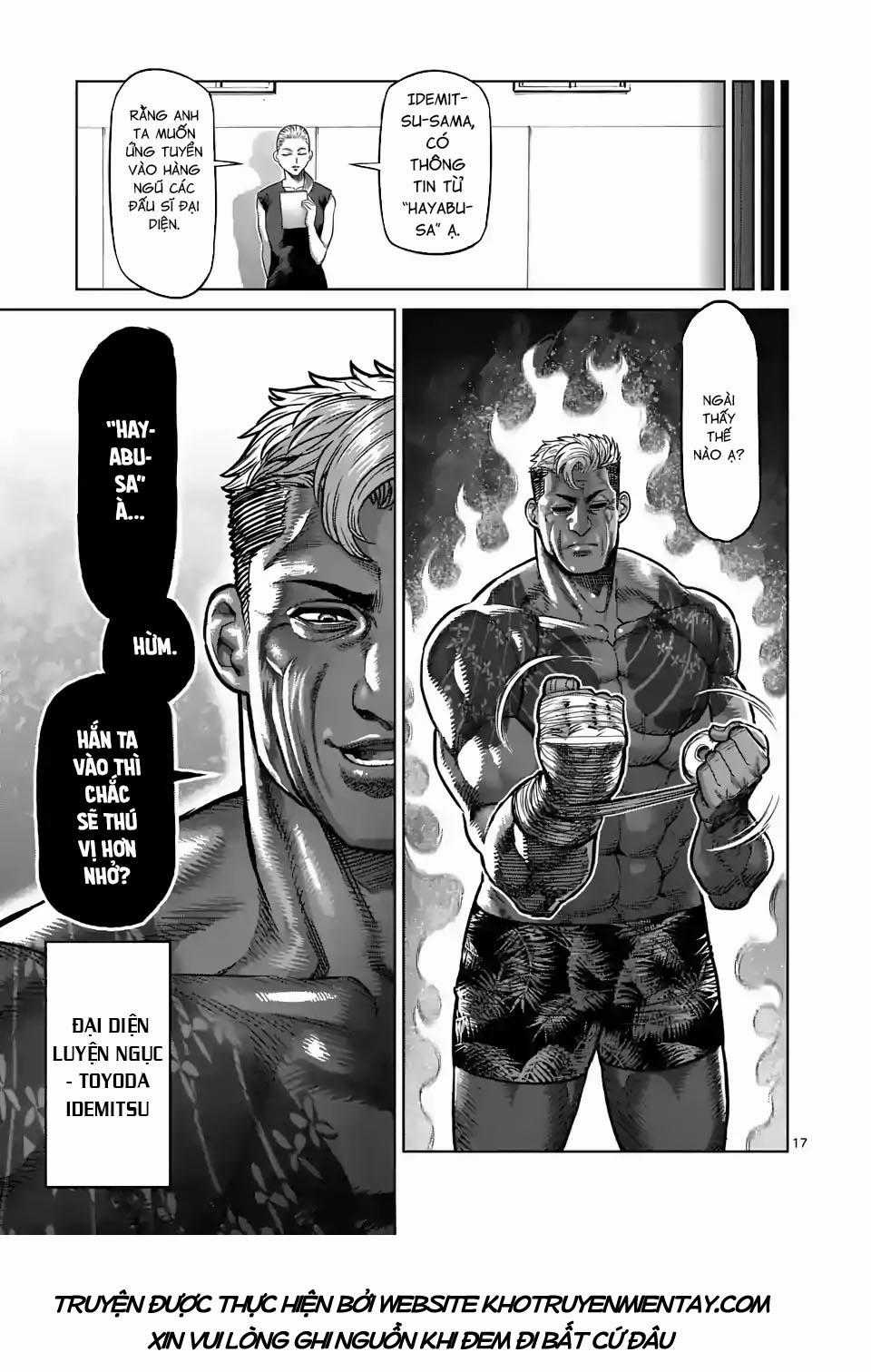 Kengan Ashura Phần 2 Chapter 19 trang 17