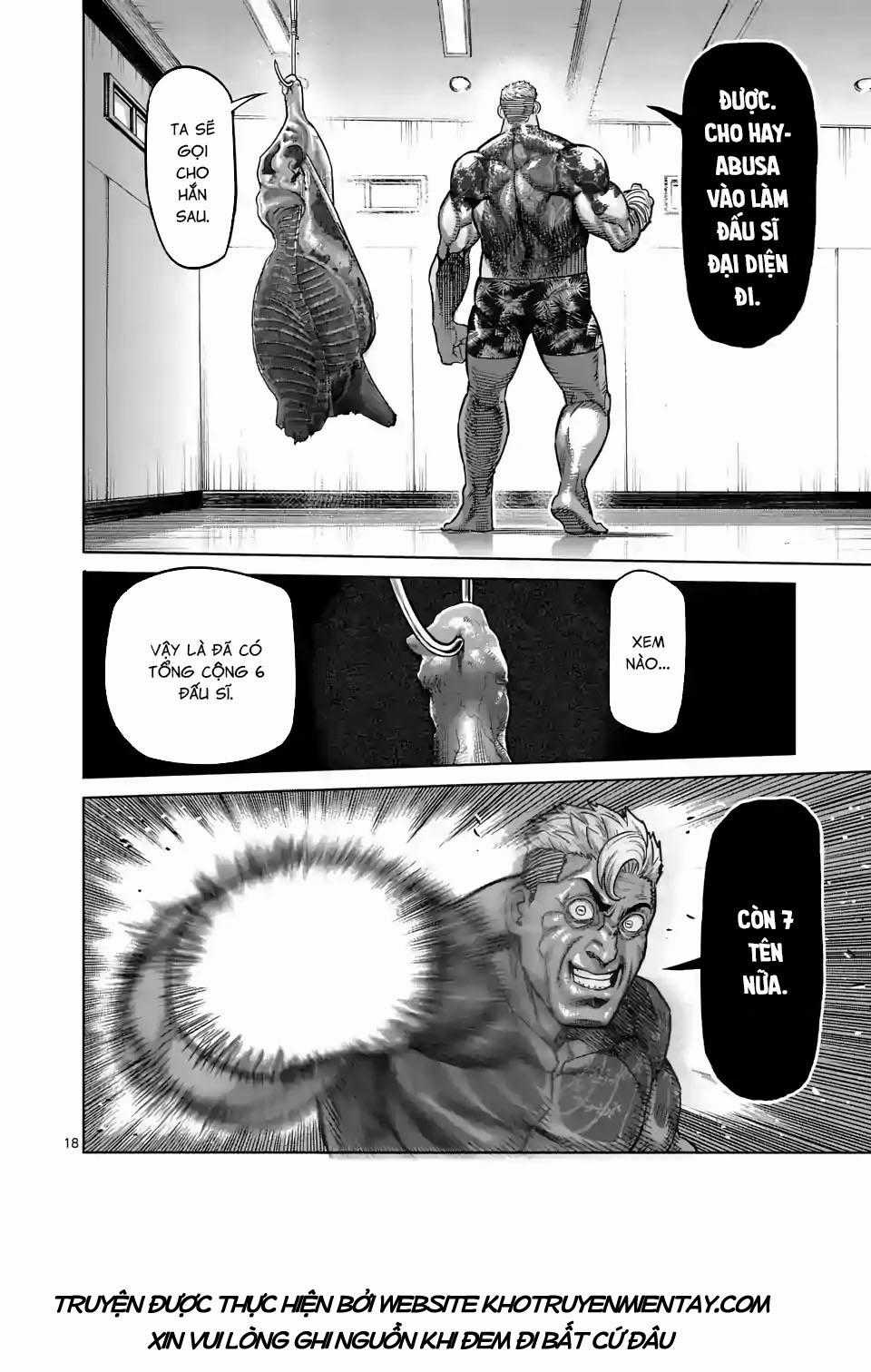 Kengan Ashura Phần 2 Chapter 19 trang 18