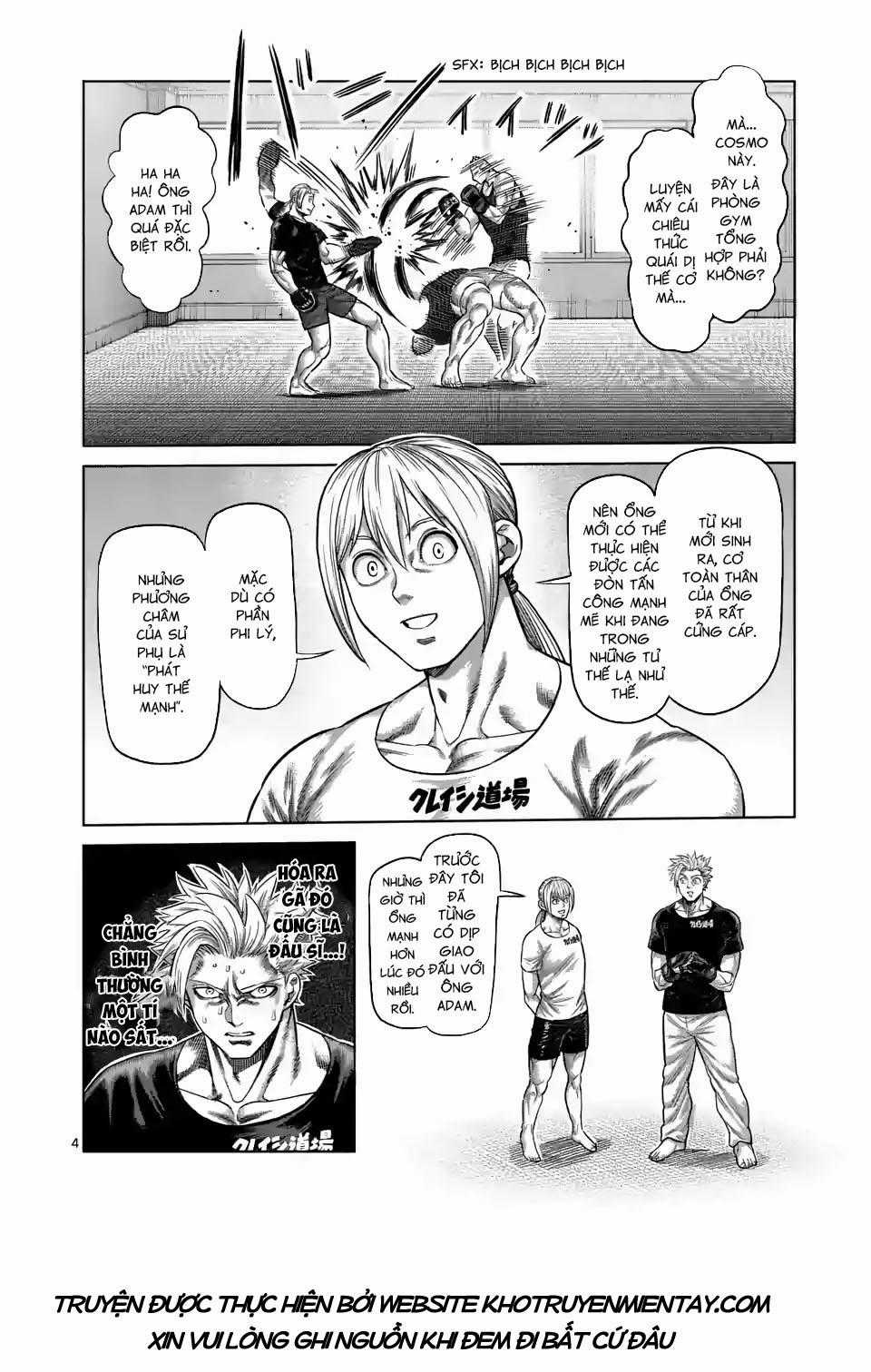 Kengan Ashura Phần 2 Chapter 19 trang 4