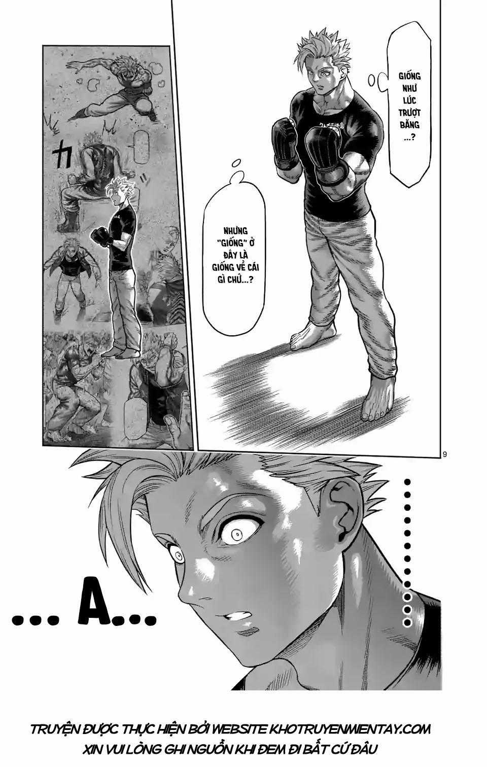 Kengan Ashura Phần 2 Chapter 19 trang 9