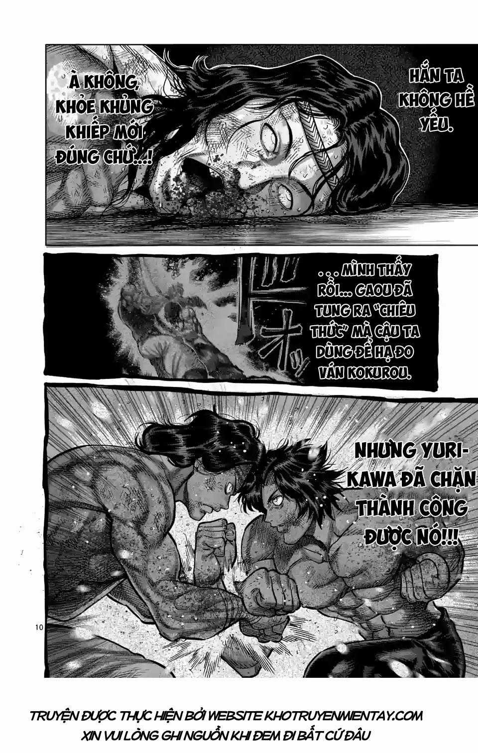 Kengan Ashura Phần 2 Chapter 20 trang 10