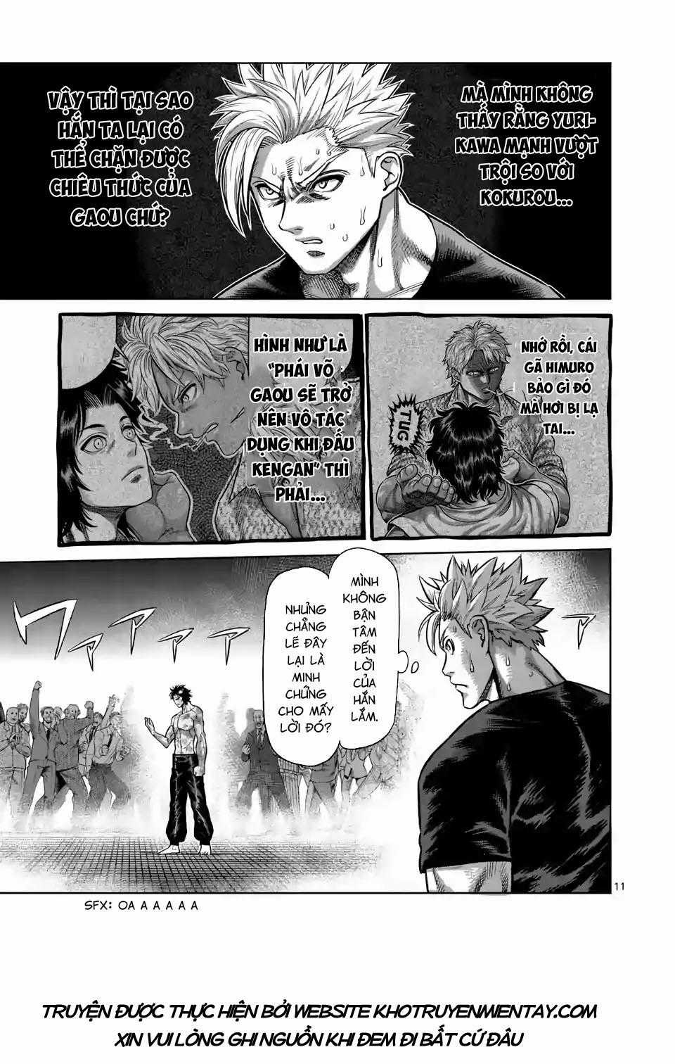 Kengan Ashura Phần 2 Chapter 20 trang 11