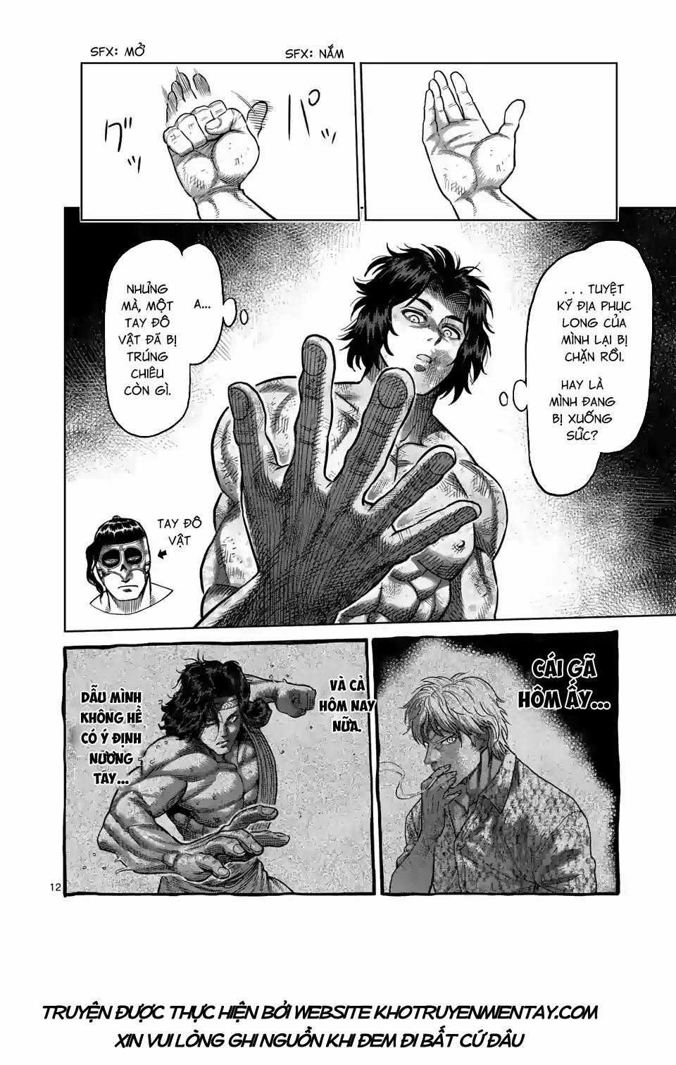 Kengan Ashura Phần 2 Chapter 20 trang 12