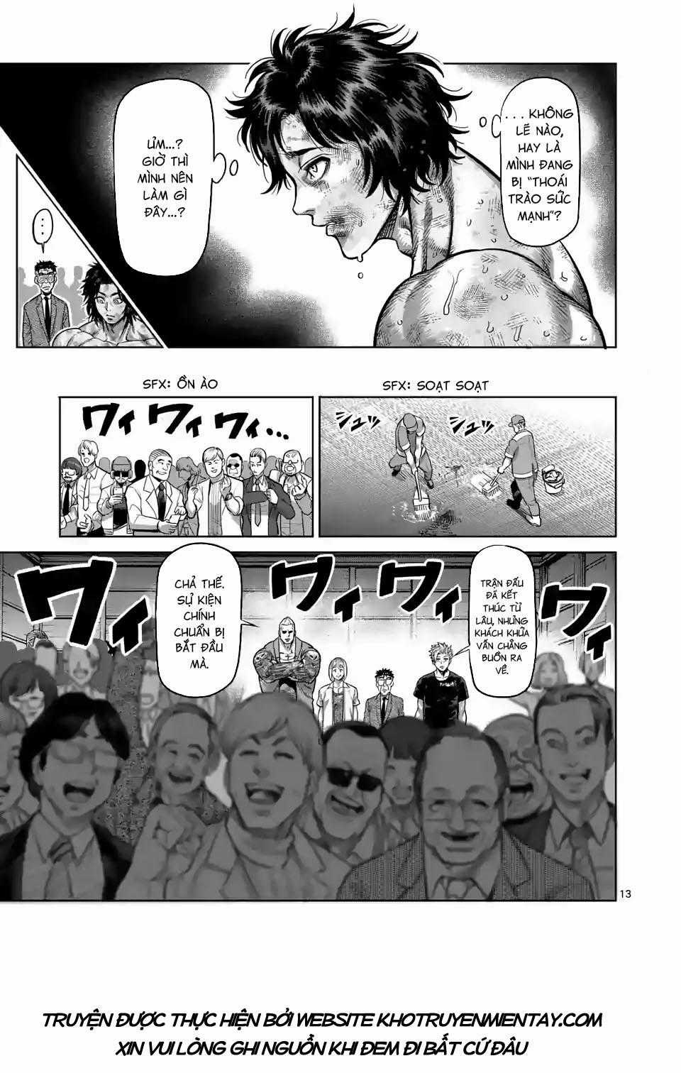 Kengan Ashura Phần 2 Chapter 20 trang 13