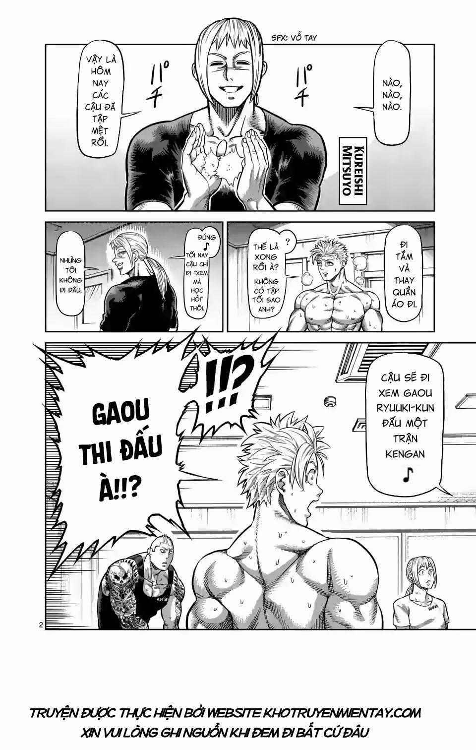 Kengan Ashura Phần 2 Chapter 20 trang 2