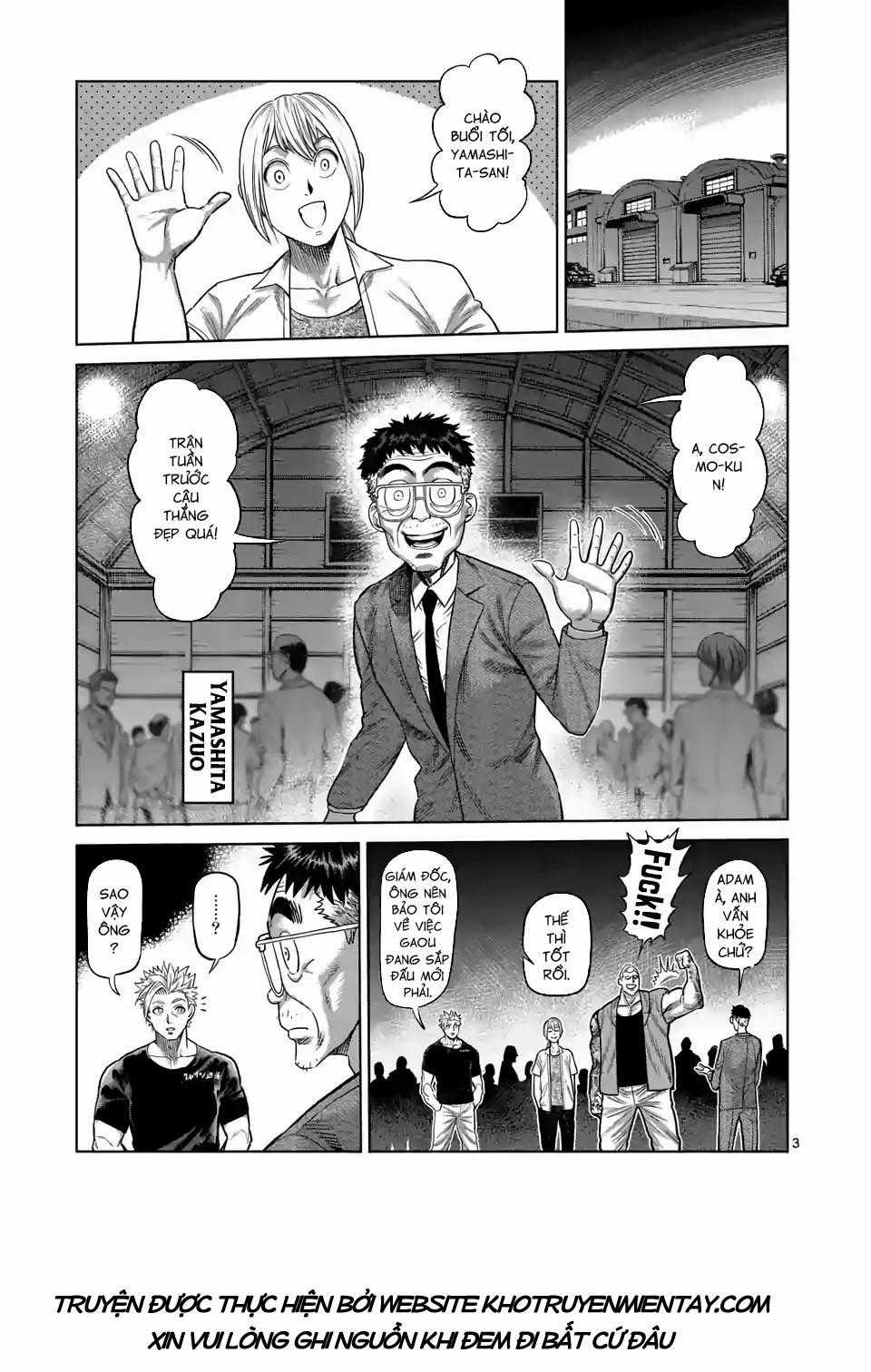 Kengan Ashura Phần 2 Chapter 20 trang 3