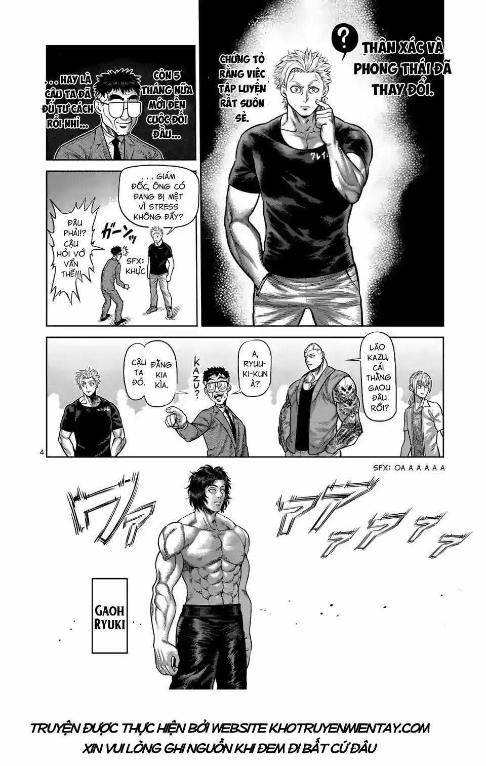 Kengan Ashura Phần 2 Chapter 20 trang 4