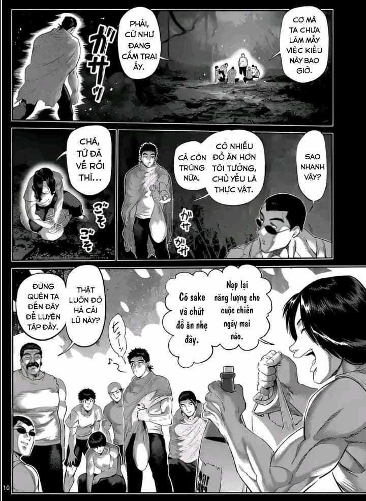 Kengan Ashura Phần 2 Chapter 208 trang 10