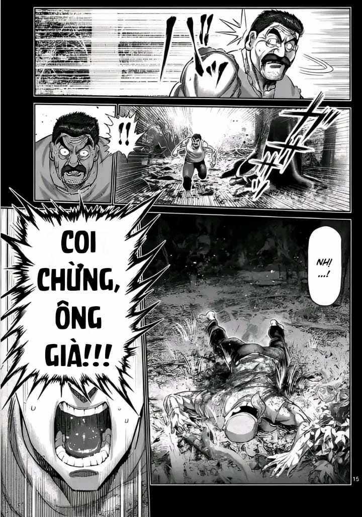 Kengan Ashura Phần 2 Chapter 208 trang 15