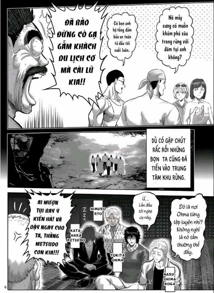 Kengan Ashura Phần 2 Chapter 208 trang 6