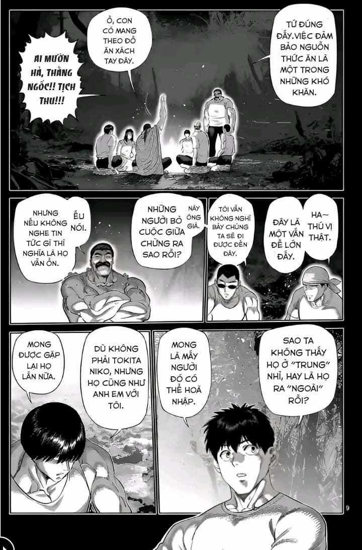 Kengan Ashura Phần 2 Chapter 208 trang 9