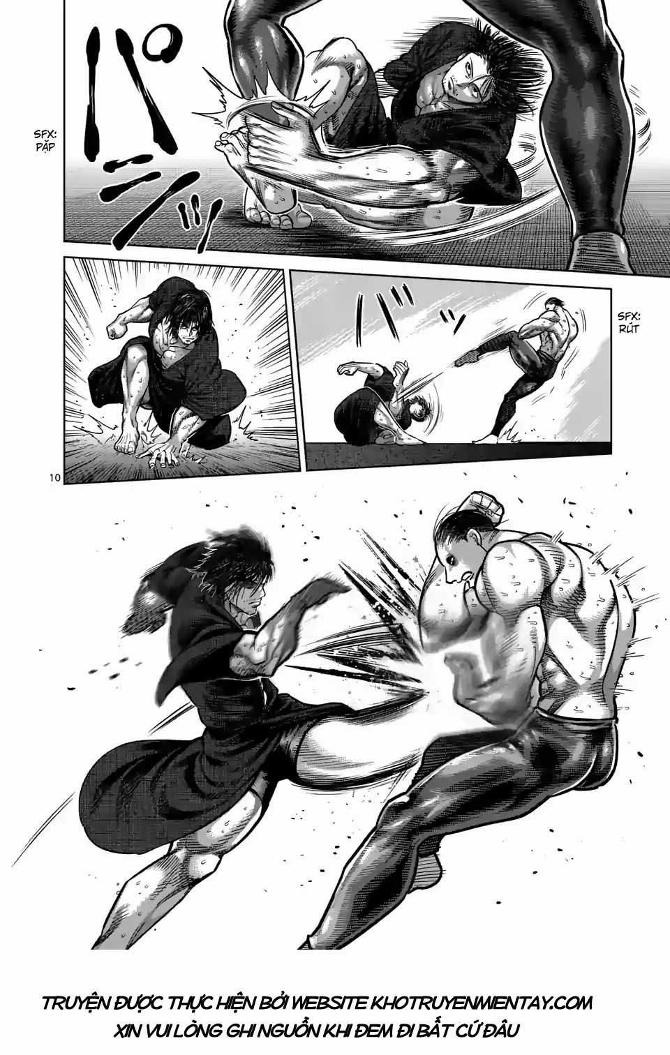 Kengan Ashura Phần 2 Chapter 21 trang 10