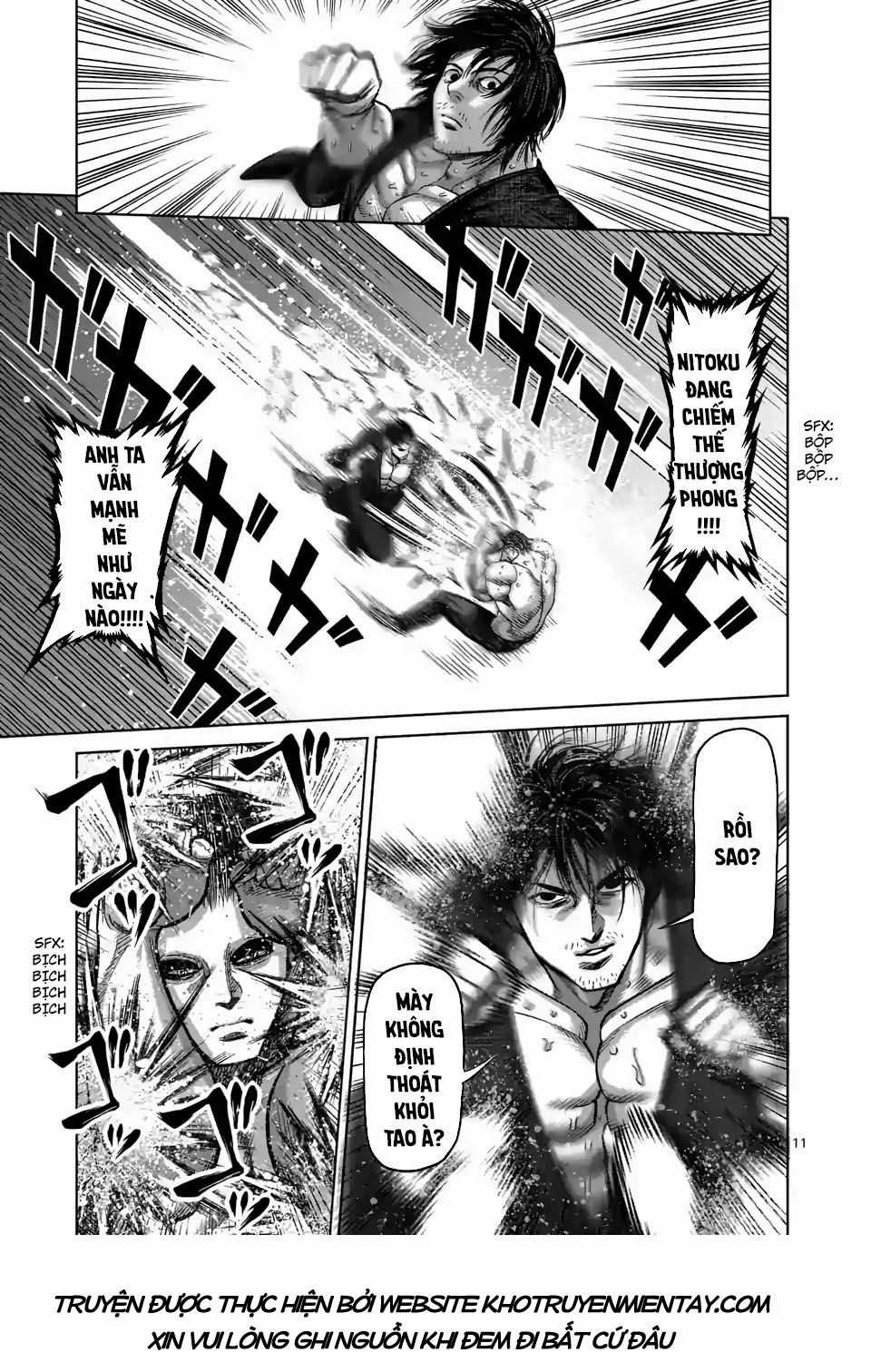 Kengan Ashura Phần 2 Chapter 21 trang 11