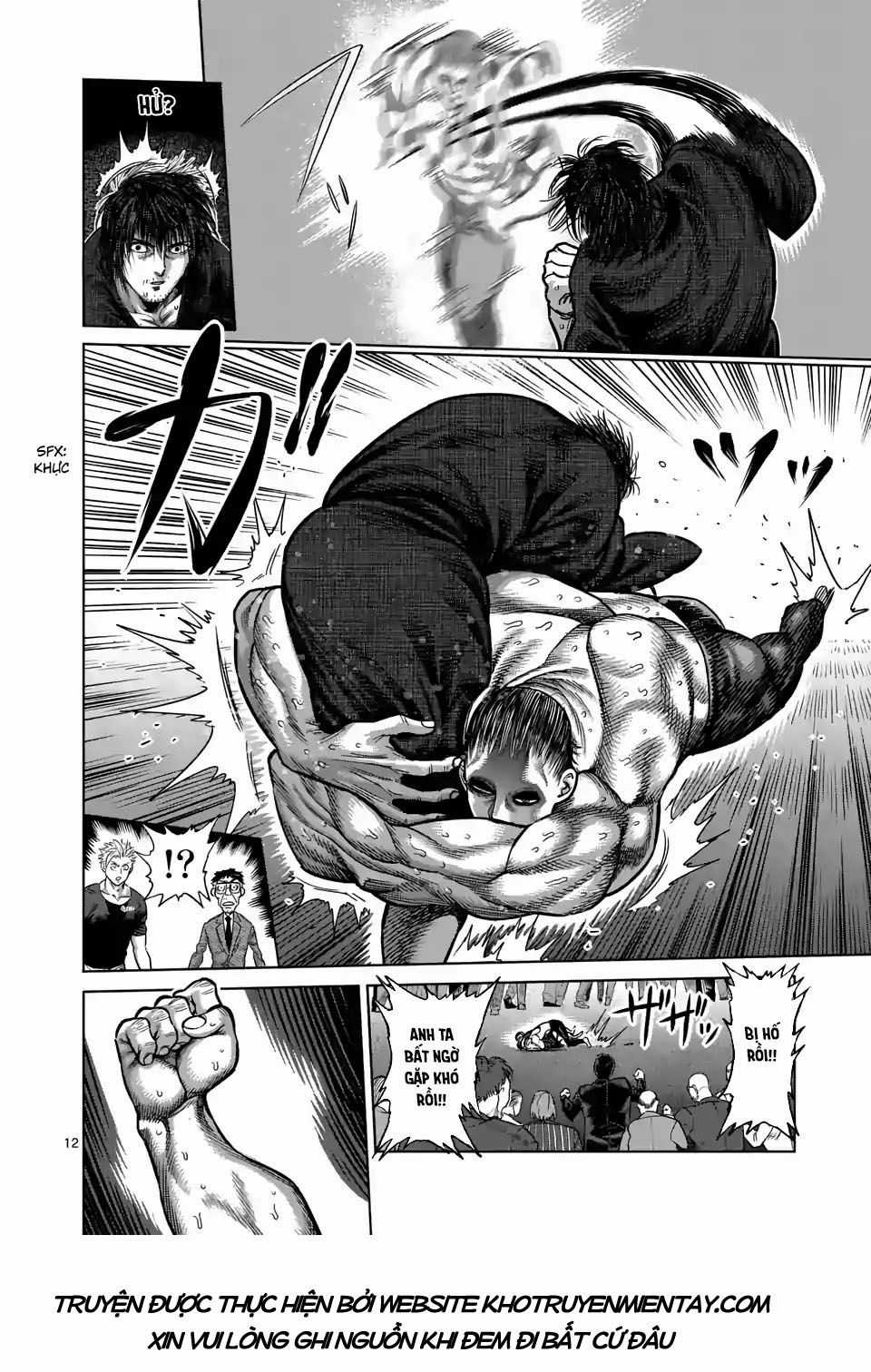 Kengan Ashura Phần 2 Chapter 21 trang 12