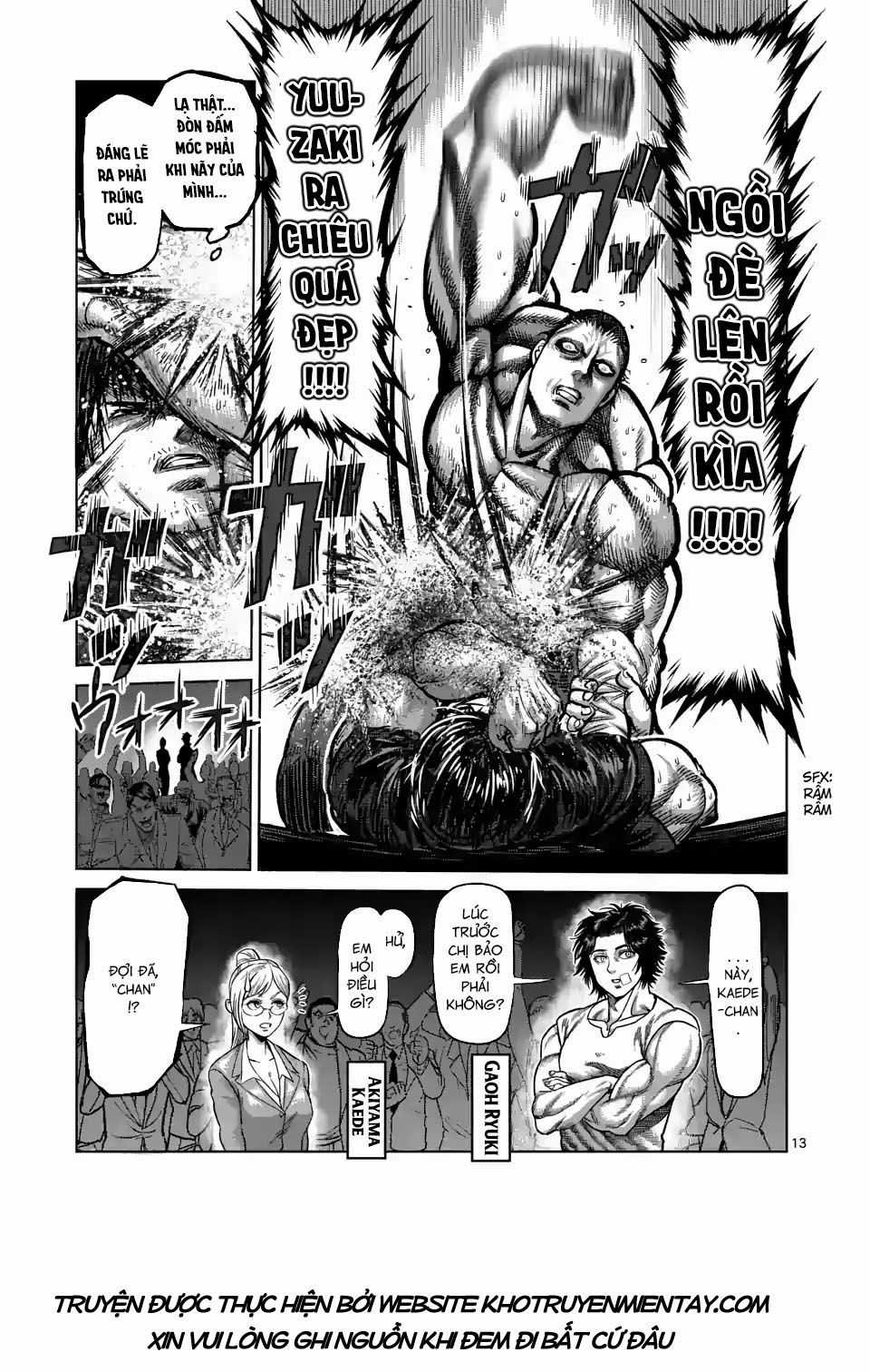 Kengan Ashura Phần 2 Chapter 21 trang 13