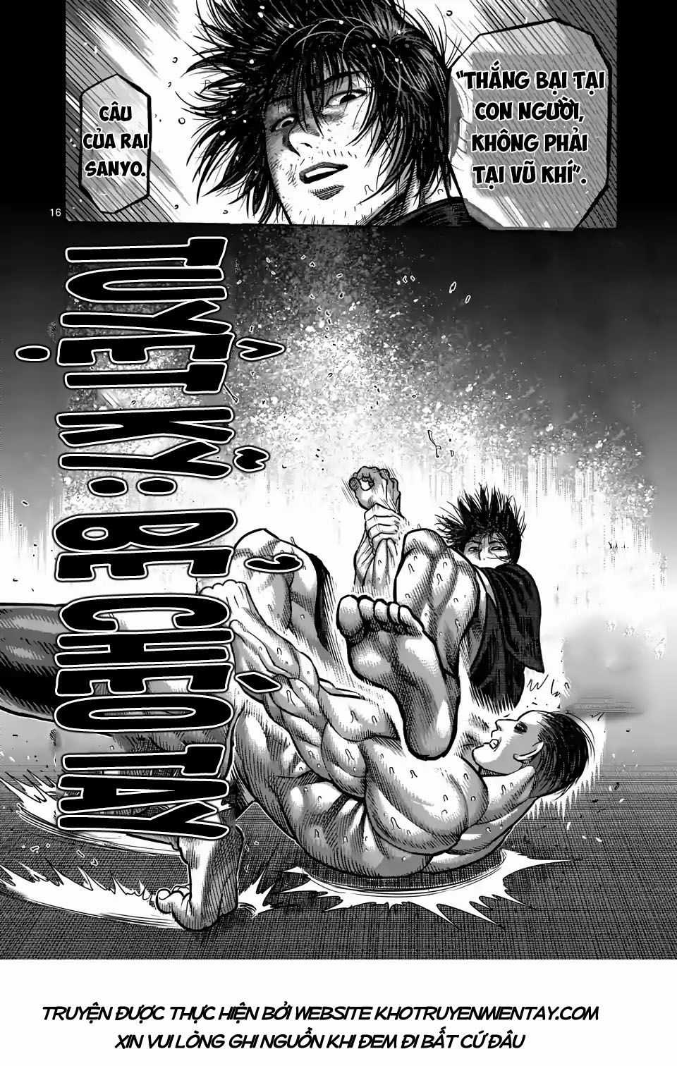 Kengan Ashura Phần 2 Chapter 21 trang 16