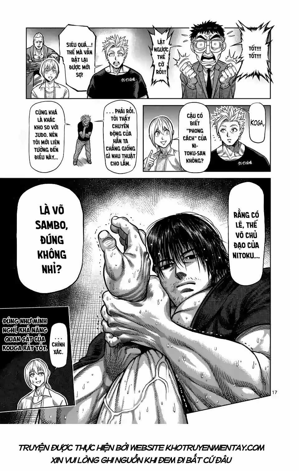 Kengan Ashura Phần 2 Chapter 21 trang 17