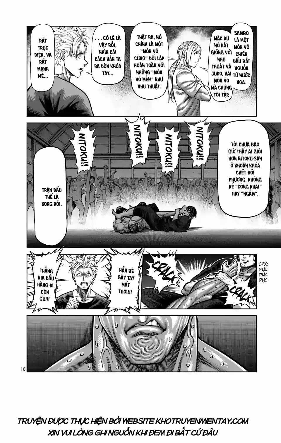 Kengan Ashura Phần 2 Chapter 21 trang 18