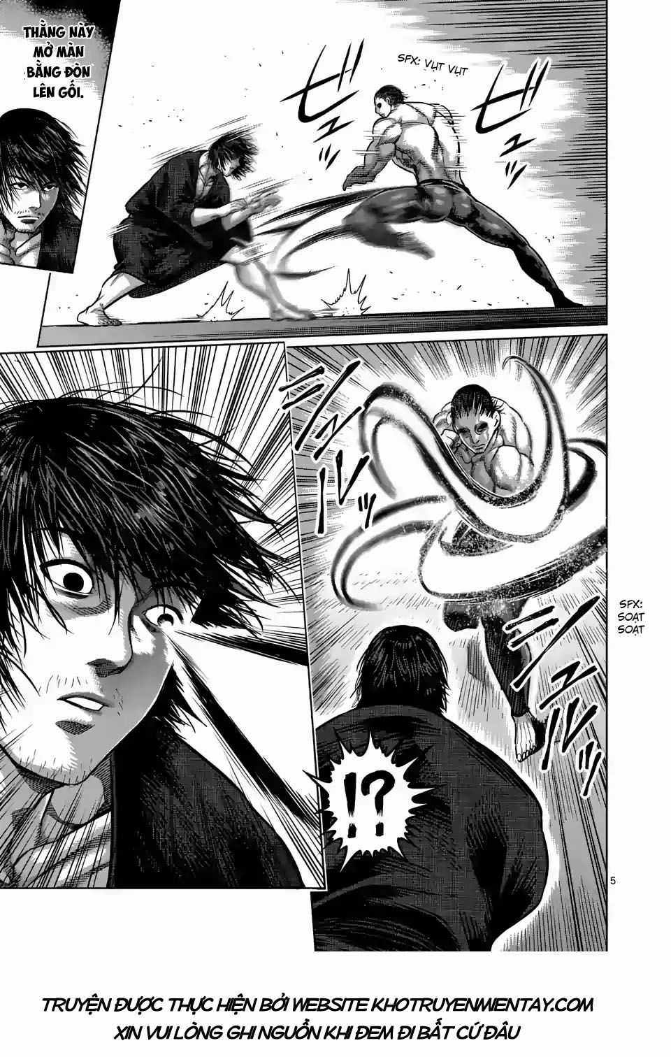 Kengan Ashura Phần 2 Chapter 21 trang 5